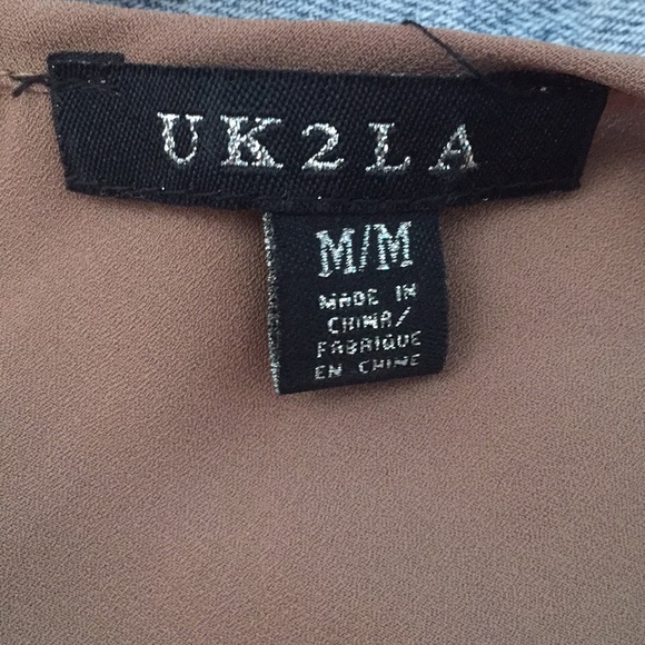 Tan jumpsuit - Picture 4 of 4